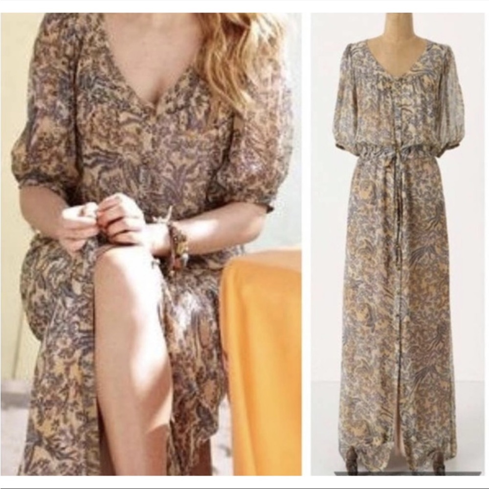Anthropologie Konrad and Joseph Maxi Dress